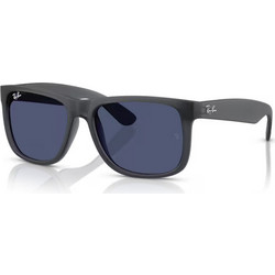 Ray-Ban RB4165 687380 Ανδρικά Γυαλιά Ηλίου Τετράγωνα Κοκάλινα Μαύρα με Μπλε Φακό