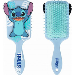 Disney Lilo & Stitch Leaf 3D Παιδική Βούρτσα Μαλλιών για Ξεμπέρδεμα Γαλάζια