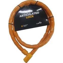 Luma 995 Αντικλεπτική Αλυσίδα Μηχανής με Κλειδαριά 170cm Πορτοκαλί