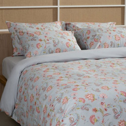 Sunshine Home Σετ Σεντόνια Υπέρδιπλα Βαμβακερά 235x270 Feelings 2068 Grey