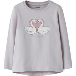 Name It Παιδικό T-Shirt Μακρυμάνικο Λιλά 13224958
