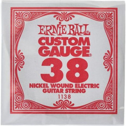 Ernie Ball 1138 Σετ 6 Χορδές Ηλεκτρικής Κιθάρας Nickel Plated Steel 38"