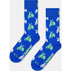 Happy Socks Vespa Ανδρικές Κάλτσες Ψηλές Royal Blue 1Pack P002237