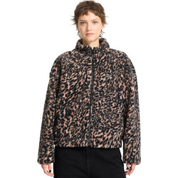 Volcom Wylding Out Γυναικεία Ζακέτα Fleece Μακριά με Φερμουάρ Ροζ B4832502-ANM