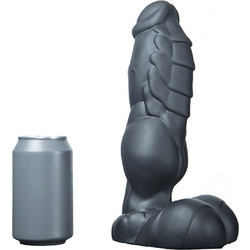 Weredog Gage Large Dildo με Βεντούζα Γκρι