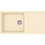 Unixton Kronos-110 Ένθετος Νεροχύτης Γρανίτη Αντιστρεφόμενος Ματ Cream 100x50cm
