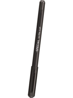 Typotrust Ultra Cap Στυλό Διαρκείας 1mm Μαύρο SP10310-01