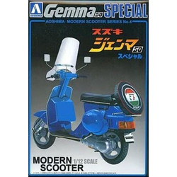 Aoshima Gemma 50 Special Συναρμολογούμενο Πλαστική Μοντέλο Μηχανής 1:12