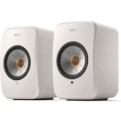 KEF LSX II Αυτοενισχυόμενα Ηχεία με Wi-Fi & Bluetooth 70W Cotton White (Ζεύγος)