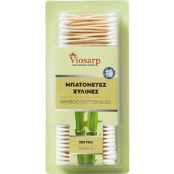Viosarp Μπατονέτες Bamboo Ξύλινες Καφέ 225τμχ