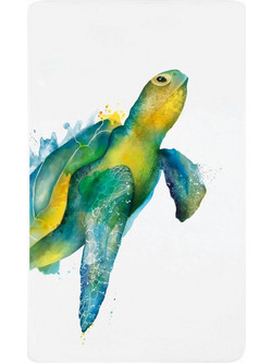 Graccioza Turtle Πετσέτα Θαλάσσης Λευκή 100x180cm 3418888-10001