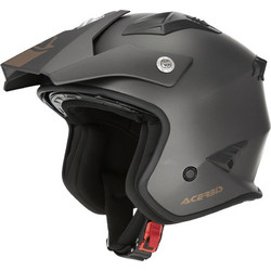 Acerbis Aria Metallic Dark Grey Κράνος Μηχανής Jet 1050gr
