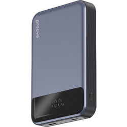 Proove Wireless Power Bank 10000mAh 20W με Θύρα USB-C Quick Charge 4.0+ & Power Delivery Grey