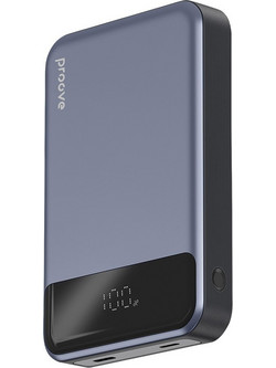 Proove Wireless Power Bank 10000mAh 20W με Θύρα USB-C Quick Charge 4.0+ & Power Delivery Grey
