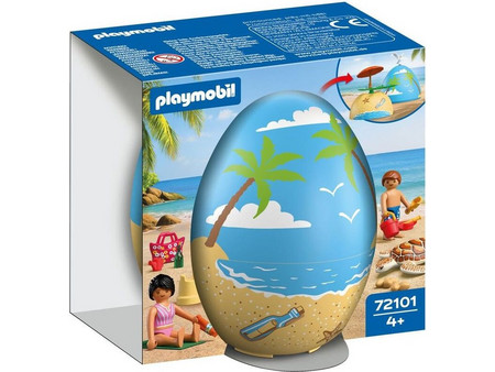 Playmobil Διακοπές Στην Παραλία για 4+ Ετών 72101