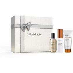 Skeyndor Power C Cream Energizing Cream 50ml + Antioxidant lluminating Serum 30ml + Skincare Makeup Drops D’Or 30ml