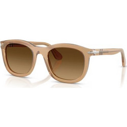 Persol PO3395S 116985 Ανδρικά Γυαλιά Ηλίου Τετράγωνα Κοκάλινα Μπεζ με Καφέ Φακό