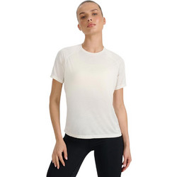 4F Γυναικείο Αθλητικό T-Shirt Εκρού 4FWAW25TFTSF1502-11S