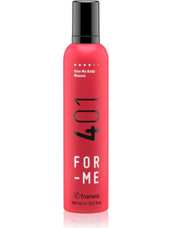 Framesi For-Me Curl & Volume Αφρός Μαλλιών για Όγκο Δυνατό Κράτημα 300ml