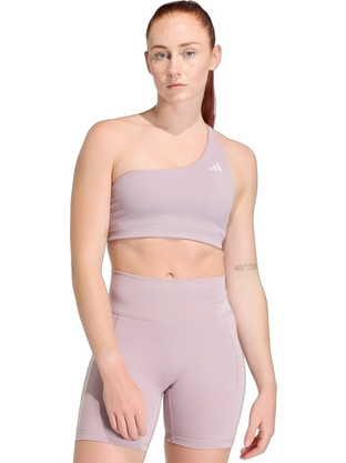 Adidas Optime Workout Αθλητικό Μπουστάκι με Χαμηλή Στήριξη & Αφαιρούμενη Ενίσχυση Λιλά KA0180