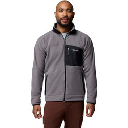 Columbia Ανδρική Ζακέτα Fleece με Φερμουάρ Ανθρακί 2135691-023