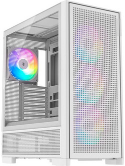 Silentware Air 2000 White Gaming Midi Tower Κουτί Υπολογιστή RGB με Πλαϊνό Παράθυρο