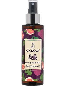 D'alour Belle Hair & Body Mist 150ml