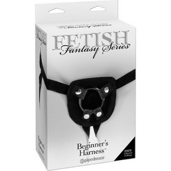 Pipedream Fetish Fantasy Beginner's Harness Strap On Μαύρο PD3461-23