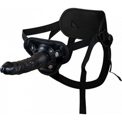 Argus Toys Rocky Harness Strap On με Dildo 24cm Μαύρο