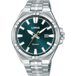 Lorus Ανδρικό Ρολόι με Ασημί Μεταλλικό Μπρασελέ RH977RX9