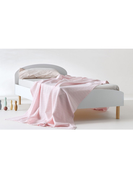 Kentia Emery 14 Παιδική Κουβέρτα Πικέ Βαμβακερή 160x240 Ροζ