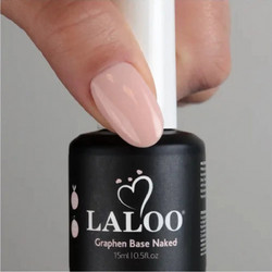 Laloo Graphen Naked Base Coat Ημιμόνιμο Βερνίκι Νυχιών 15ml