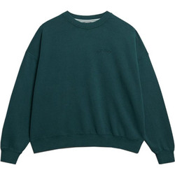 Superdry Γυναικείο Αθλητικό Φούτερ Πετρόλ W2012565A-27E