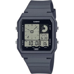 Casio Ψηφιακό Ανδρικό Ρολόι Χρονογράφος με Μαύρο Λουράκι LF-20W-8A2DF