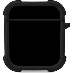Sonique ColorBloc Series Θήκη Σιλικόνης για Apple AirPods 1 / 2 Μαύρη