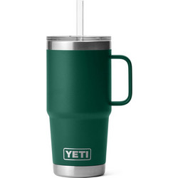 YETI Rambler Straw Mug Black Forest Green 739ml