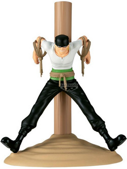 Banpresto One Piece Figure Life Pirate Hunter Zoro 17cm