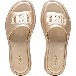Mexx Rosa Pacha Δερμάτινα Γυναικεία Σανδάλια Χρυσά MI001603251W-8500