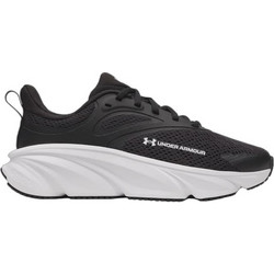 Under Armour Rogue 6 Παιδικά Αθλητικά Παπούτσια για Τρέξιμο Μαύρα Λευκά 6006922-001