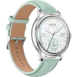 Colmi L28 Leather Silver / Mint Green