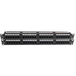 Safewell Ethernet Patch Panel Rack 2U 19" 48 Θυρών Cat.6 Unshielded UTP