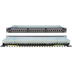 Safewell 04.024.0073 Ethernet Patch Panel Rack 1U 19" 24 Θυρών Cat.6 Shielded FTP