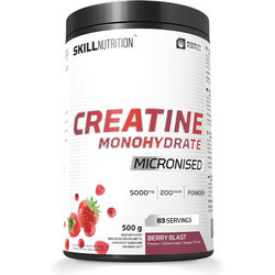 Skill Nutrition Creatine Monohydrate Micronized Berry Blast 500gr