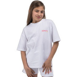 District75 Παιδικό T-Shirt Κοντομάνικο Λευκό 126KGSS-732-091