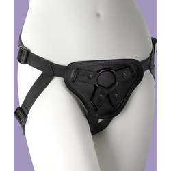 Crushious Snap Harness Strap On με Dildo Μαύρο