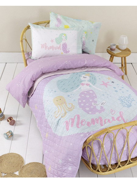 Nima Παιδικό Κουβερλί Μονό Microfiber 160x220 Lillyland Λιλά
