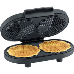 Severin WA 2118 Βαφλιέρα σε Σχήμα Καρδιά 4 Θέσεων 1200W