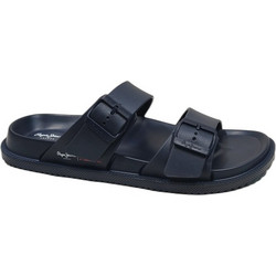 Pepe Jeans Ανδρικές Παντόφλες Καλοκαιρινές Navy Μπλε PMS700011-595
