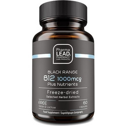 Pharmalead Black Range B12 1000mcg Plus Nutrients 60 Κάψουλες