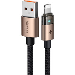 Mcdodo CA-6911 Braided USB-A to Lightning Cable 1.2m Desert Gold